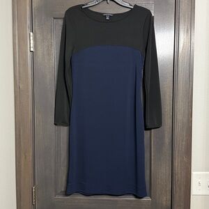 Banana Republic‎ black navy dress size 6